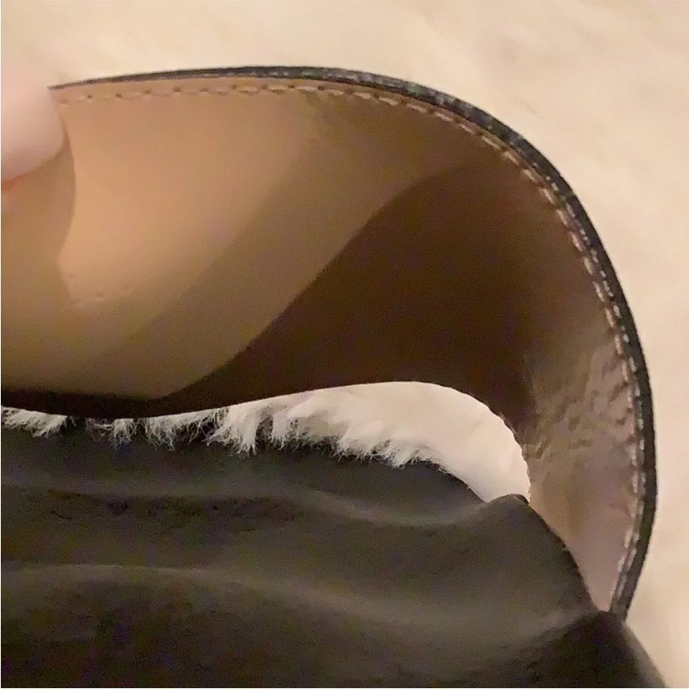 Gucci GG Wolf Black and Brown Monogram Slides